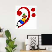 音楽キッド ポスター (ホームオフィス)