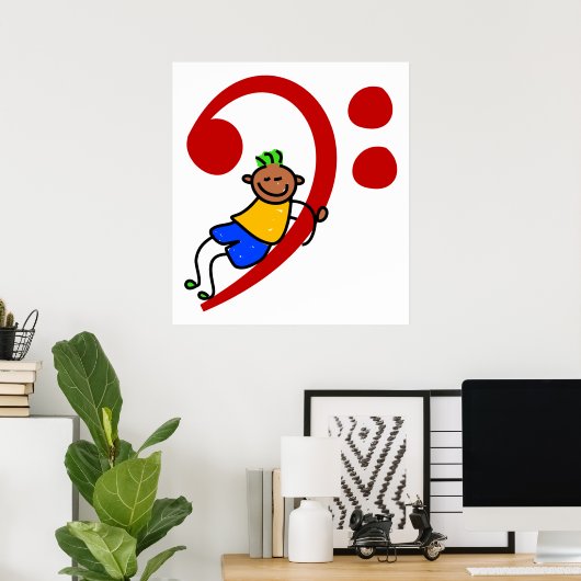 音楽キッド ポスター (ホームオフィス)