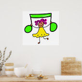 音楽キッド ポスター (キッチン)