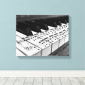 音楽キャンバス キャンバスプリント (インサイチュ (ウッドフロア))