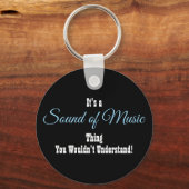 音楽キーチェーンのサウンド キーホルダー (正面)