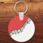 音楽キーチェーン キーホルダー (正面)