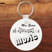 音楽キーチェーン キーホルダー (正面)
