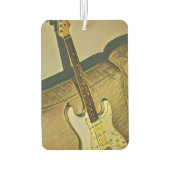 音楽ギタリストの先生のためのギフト カーエアーフレッシュナー (裏面)