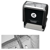 音楽ギタリストの先生のためのギフト セルフインキングスタンプ (インサイチュ)