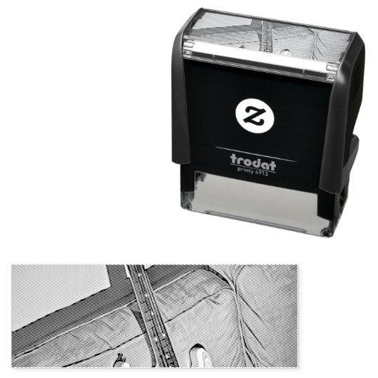 音楽ギタリストの先生のためのギフト セルフインキングスタンプ (インサイチュ)