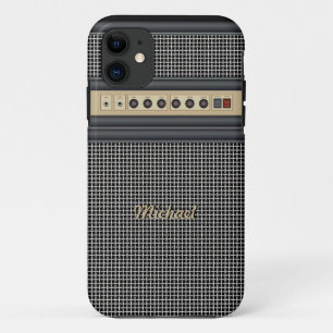 音楽ギターの健全なアンプのiPhone 5の場合 iPhone 11 ケース