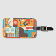 音楽ギターピアノカラフル