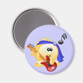 音楽ギタープレーヤー マグネット (正面/裏面)