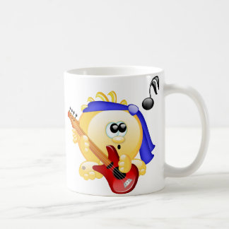 音楽ギター奏者 コーヒーマグカップ