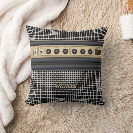 音楽ギター音増幅器枕 クッション (ブランケット)