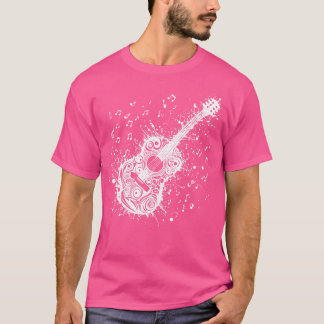 音楽ギター Tシャツ