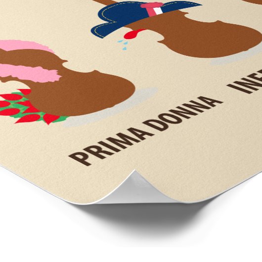 音楽ギフトストリング楽器ファミリーポスター ポスター (角)