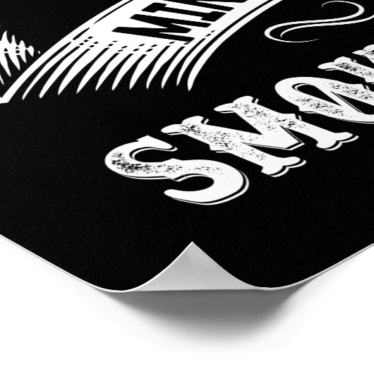 音楽ギフト鉱山はたまたまスモークロビンソン ポスター (角)