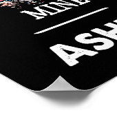 音楽ギフト鉱山はたまたまAshley McBrydeである ポスター (角)