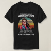 音楽ギフト鉱山はたまたまAshley McBrydeである Tシャツ (デザイン正面)