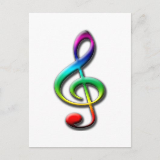 音楽ギフト！ ポストカード (正面)