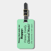 音楽クラシカルを聴くと嬉しい ラゲッジタグ (正面縦)