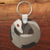 音楽クラシカルドラゴン キーホルダー (正面)