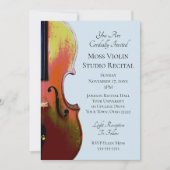 音楽クラシカルバイオエレガントリンのリサイタル 招待状 (正面)