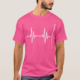 音楽クラシカルフルート奏者ハートビートギフトオーケストラF Tシャツ