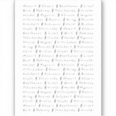 音楽クラシカル作曲家 シール (正面)