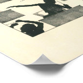 音楽クラシカル指揮者 – ヴィンテージ・マーラー ポスター (角)