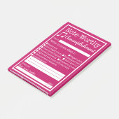 音楽クラスの学生の認識 ポストイット (アングル)