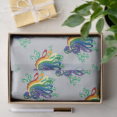 音楽クレフ、音符記号の花束 薄葉紙 (ギフト)