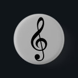 音楽クレフ、 音符記号バッジ 缶バッジ<br><div class="desc">音楽愛好家の皆さんにはぜひ！</div>