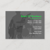 音楽クールバンド名刺 名刺 (正面)