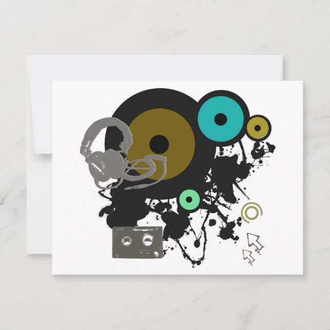 音楽グラフィックデザイン! (正面)