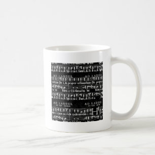 音楽グランジノート コーヒーマグカップ