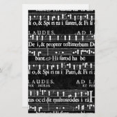 音楽グランジノート 便箋 (正面/裏面)