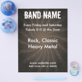 音楽グランジフライヤーを旋回 チラシ (シングル)