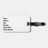 音楽グランジ ラゲッジタグ (裏面横)