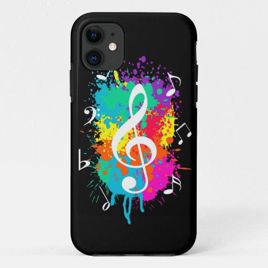 音楽グランジ Case-Mate iPhoneケース (裏面)