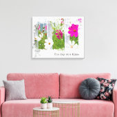 音楽コスモスガーデン キャンバスプリント (インサイチュ (リビング))