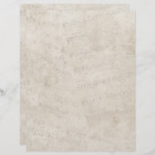 音楽コラージュ動揺してヴィンテージ両面 (正面/裏面)