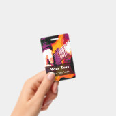 音楽コンサートのイベントのバッジのテンプレート バッジ (手持ち)