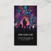 音楽コンサートギタリストの名刺 名刺 (正面)