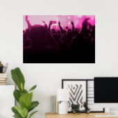 音楽コンサートシーン ポスター (ホームオフィス)