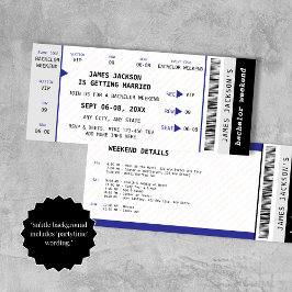 音楽コンサートチケット学士週末旅行 招待状