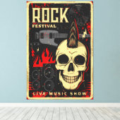 音楽コンサート キャンバスプリント (インサイチュ (ウッドフロア))