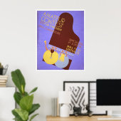 音楽コンテストのお子様1936 WPA ポスター (ホームオフィス)