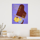 音楽コンテストのお子様1936 WPA ポスター (キッチン)