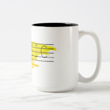 音楽コーヒーマグ