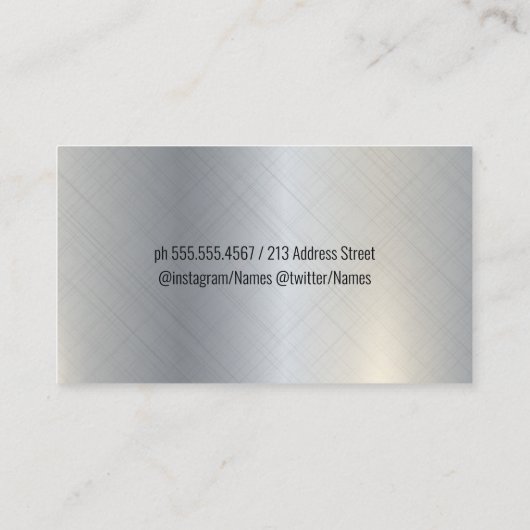 音楽サウンドイコライザ 名刺 (裏面)