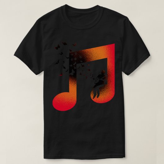 音楽シガーボックスギター Tシャツ (デザイン正面)