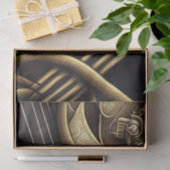 音楽シリーズの解剖学デザイン5 薄葉紙 (ギフト)